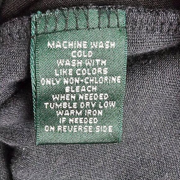 Lauren Ralph Lauren Velour Full Zip Black Track Jacket Coat - Picture 6 of 10